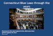 Connecticut blue laws through the years