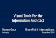 Visual tools for the sp ia    sp intersections - nov 2014