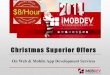 Best Christmas offer for Web & Mobile App Development by iMOBDEV Technologies