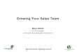 Growing your B2B Sales Team
