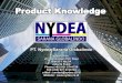 Product Knowledge PT. Nydea Sarana Globalindo