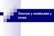 Atomos Moleculas Y Iones