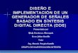 DISEÑO E IMPLEMENTACION DE UN GENERADOR DE SEÑALES  BASADO EN SÍNTESIS DIGITAL DIRECTA (DDS)