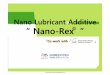 Nano-Rex Lubricant Additive