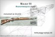 #NoMoreWeapons Monument - 3D Print of rifle Mauser98 rp14