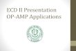 OP AMP Applications