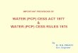 provisions of water cess act 1977