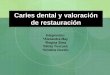 Caries dental y valoración de restauración