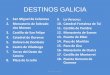 Destinos Galicia