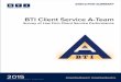 BTI Client Service A-Team 2015 Executive Summary
