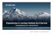 Running Hadoop as Service in AltiScale Platform