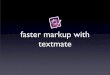 faster frontend development with textmate