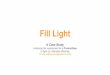 Fill Light: A case study (For wedding photographers and video cameramen)
