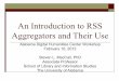 An Introduction to RSS Aggregators and Their Use