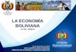 Presentación del Ministro de Economía con los embajadores bolivianos