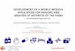 Development of a mobile medical application for imaging and analysis of arthritis of the hand