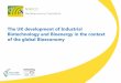The UK development of industrial biotechnology and bioenergy in the context of the global bioeconomy