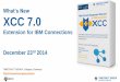 What's new in XCC 7.0