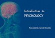 Introduction  to psychology