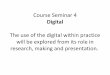 Course seminar 4 digital