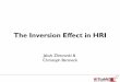 The Inversion Effect in HRI: Are Robots Perceived More Like Humans or Objects?