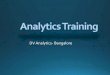 DV Analytics and SAS Training in Bangalore