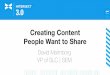 Creating Content People Want to Share - Gum Chewing Content - Intersect 3.0