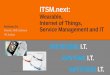 ITSM.next: Wearables, Internet of Things and Service Managements and IT