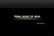 Tribal music of India