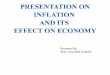 Inflation effects on economy