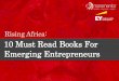 10 must read books for emerging entrepreneurs (2)
