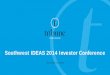 Southwest IDEAS Investor Conference 2014 Presentation