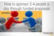 How to recruit and sponsor people in your business