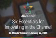 Six Essentials for Innovating in Channel Sales & Marketing