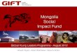 Creating Mongolia's First Social Impact Investment Fund