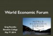 The World Economic Forum: Deciphering Connections to Find Effect Policy Solutions