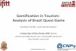 Gamification in Tourism: Analysis of Brazil Quest Game