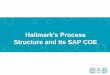 Hallmark's Process Journey and Center of Excellence for Integration
