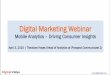 Mobile Analytics – Driving Consumer Insights