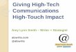 Amy Lynn Smith - Giving High-Tech Communications High-Touch Impact