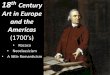 18th Century Art in Europe and the Americas