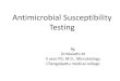 antibiotic susceptibility testing