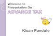 Advance tax kisan pandule