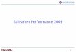 Salesmen performance 2009