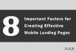 8 Important Factors for Effective-Mobile-Landing-Pages