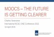MOOCs – The Future Is Getting Clearer