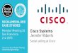 Cisco Systems: Social selling at Cisco, presented by Jennifer Roberts