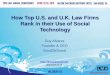How the Top Law Firms rank in Social Media- 1024 The Social Law Firm Index - LMA Presentation