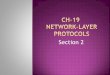 Ch 19   Network-layer protocols - section 2