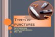 Types of punctures
